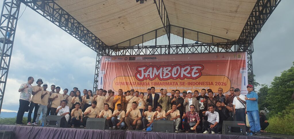 Forgemsi yang hadir pada acara Jambore Generasi Muda Simarmata 2026 bersama pengurus DPP dan DPW 